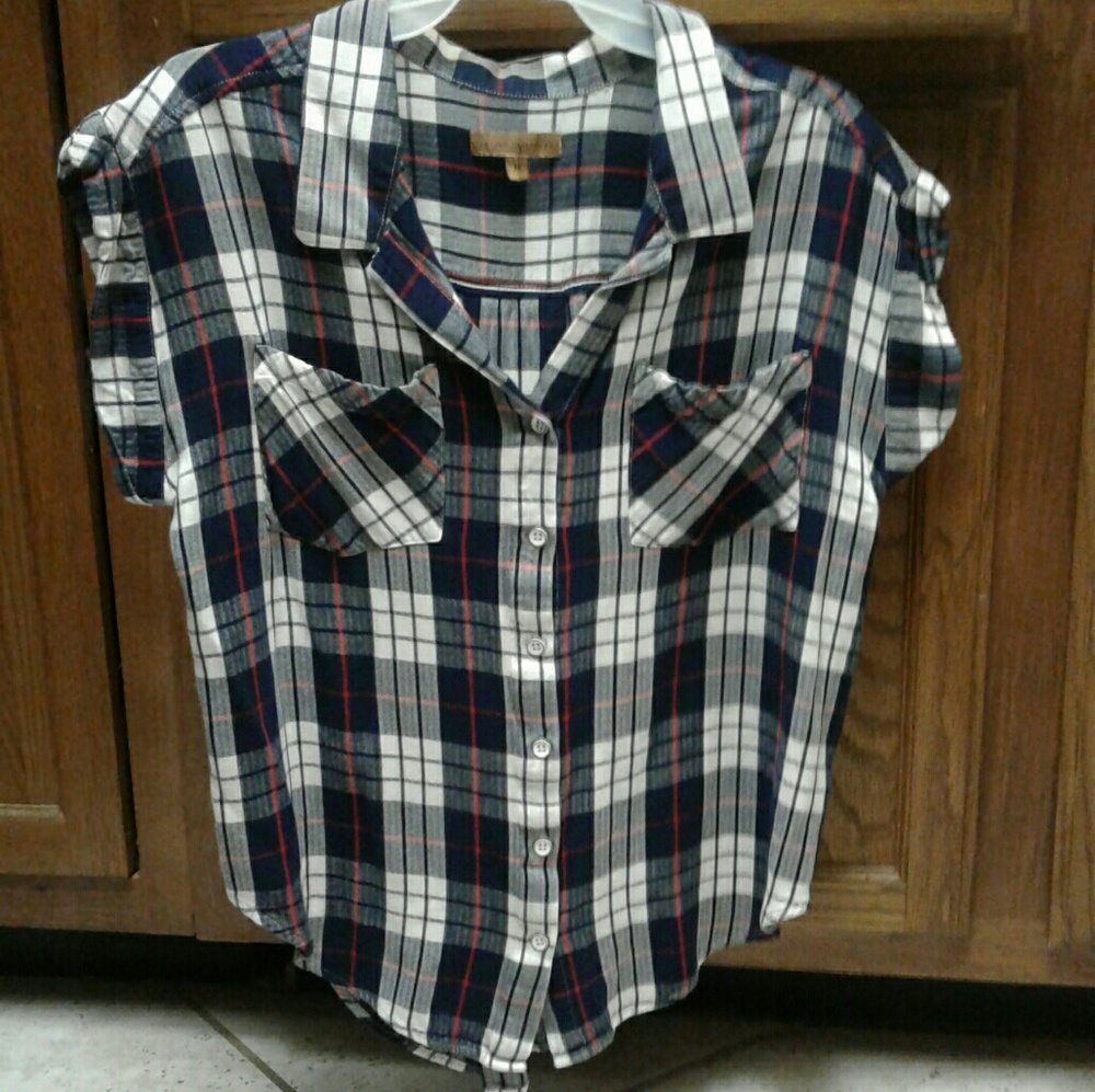 Jachs Girlfriend Plaid Shirt- *Will donate soon*